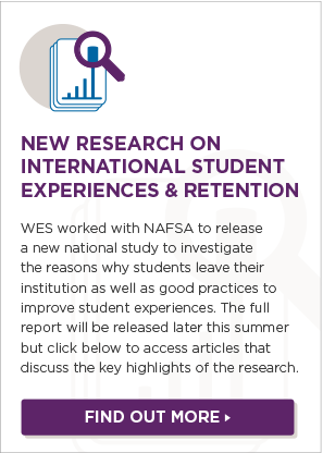 New Research on International Student Retention