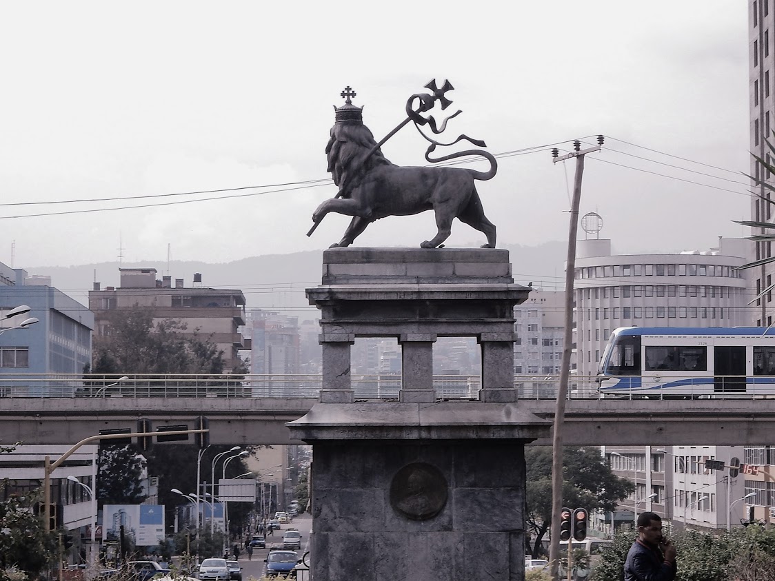A photo of Addis Ababa, Ethiopia's capital. 
